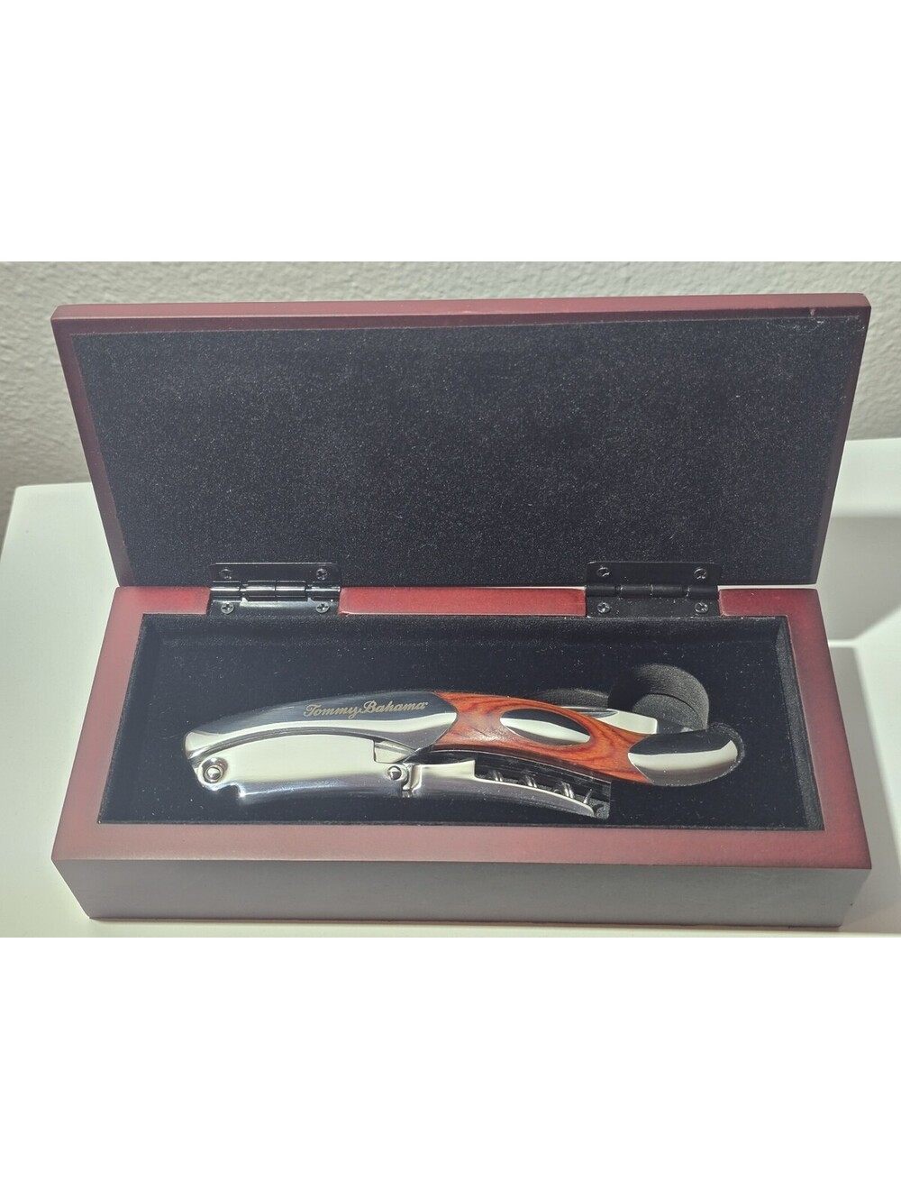 Tommy Bahama Sommelier Corkscrew Premium Rosewood